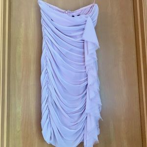 Express strapless dress